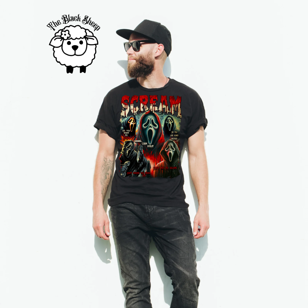 Scream Tee or Tank Top