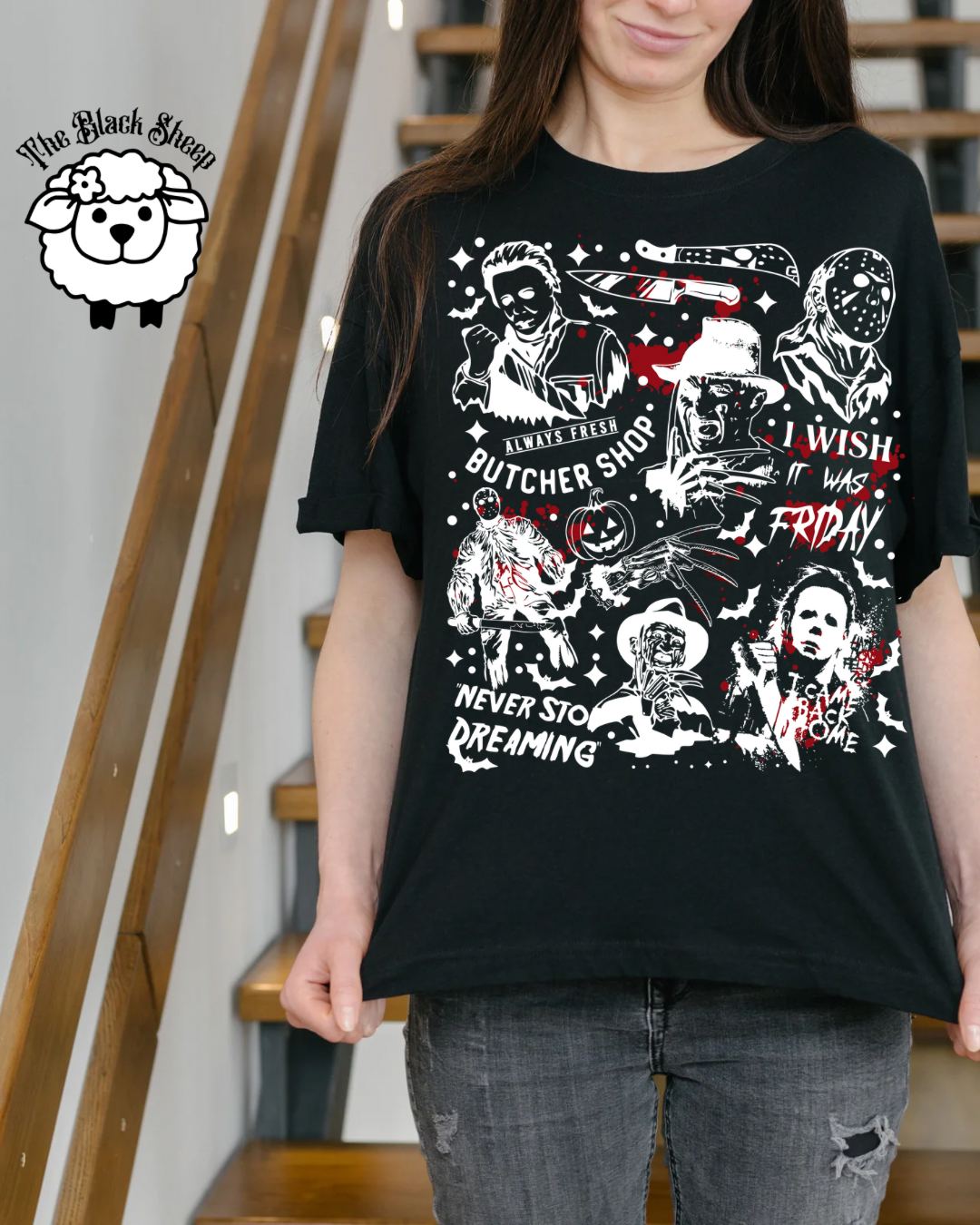 Horror Hottie Blood Bath Tee