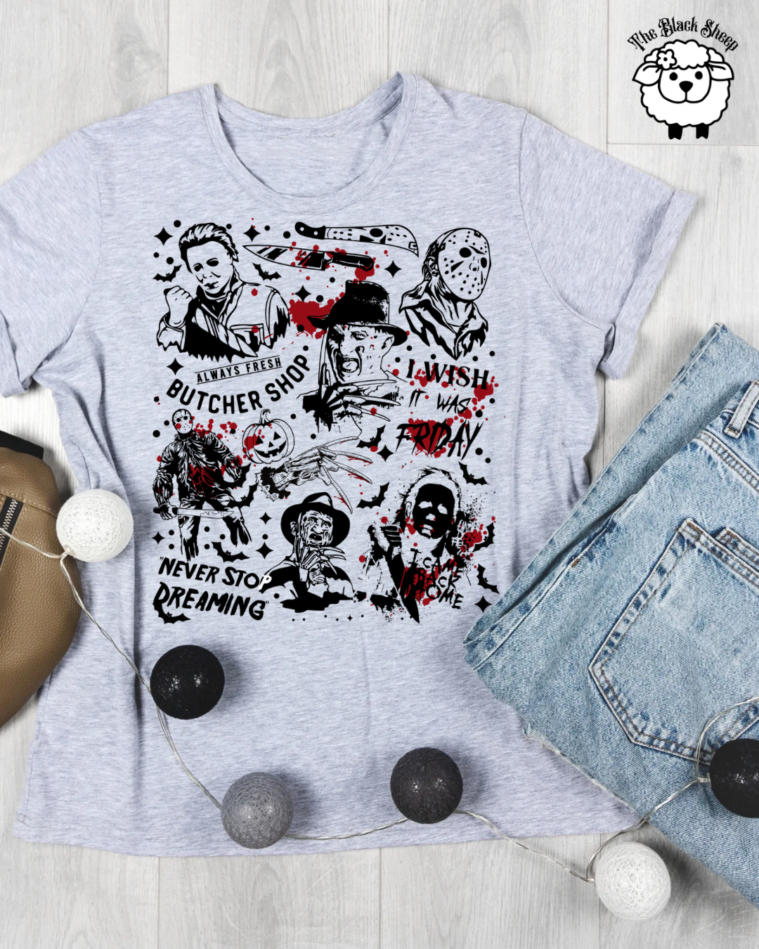 Horror Hottie Blood Bath Tee