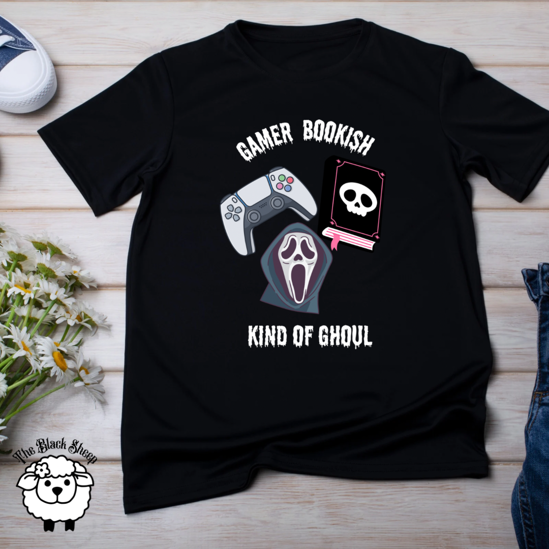 Gamer- Bookish kind of Ghoul Tee