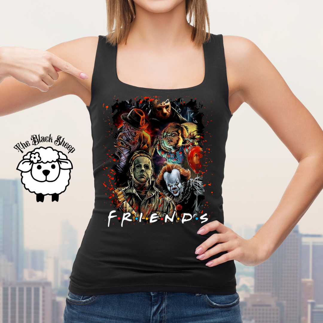 Horror Friends Tee or Tank Top