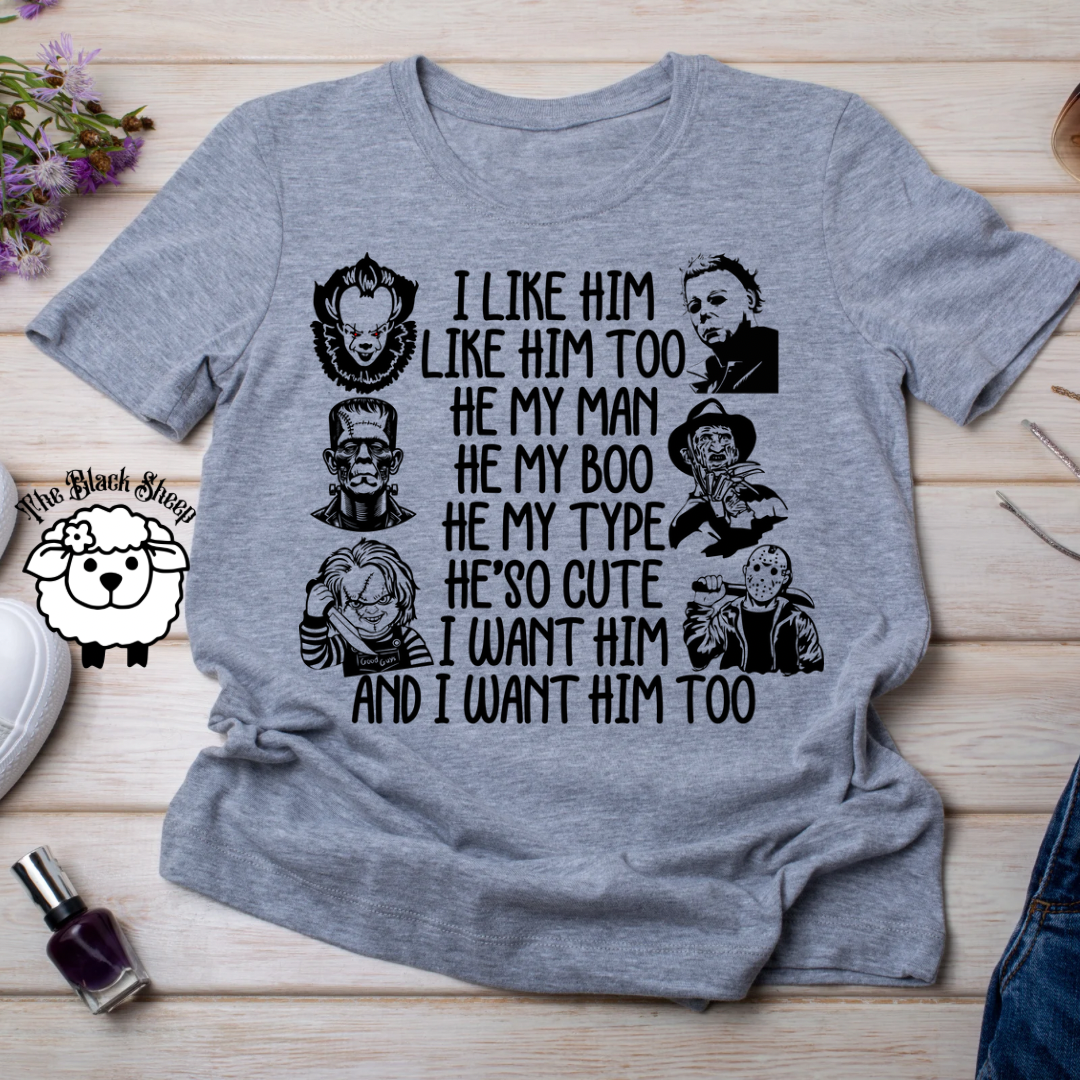 I like him Tee