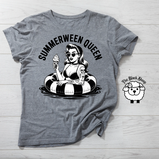 Summerween Queen Tee or Tank Top