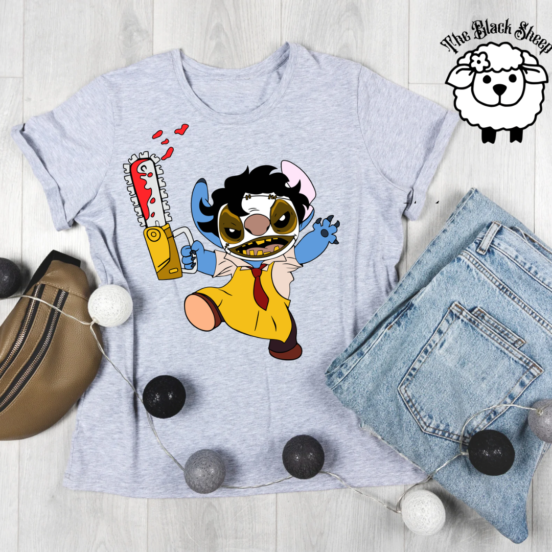 Stitch as Leatherface