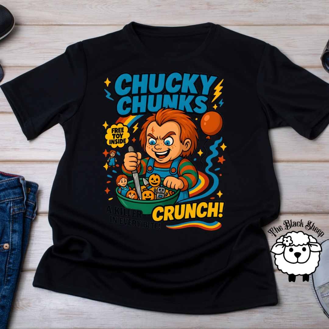Cereal Horror Tees
