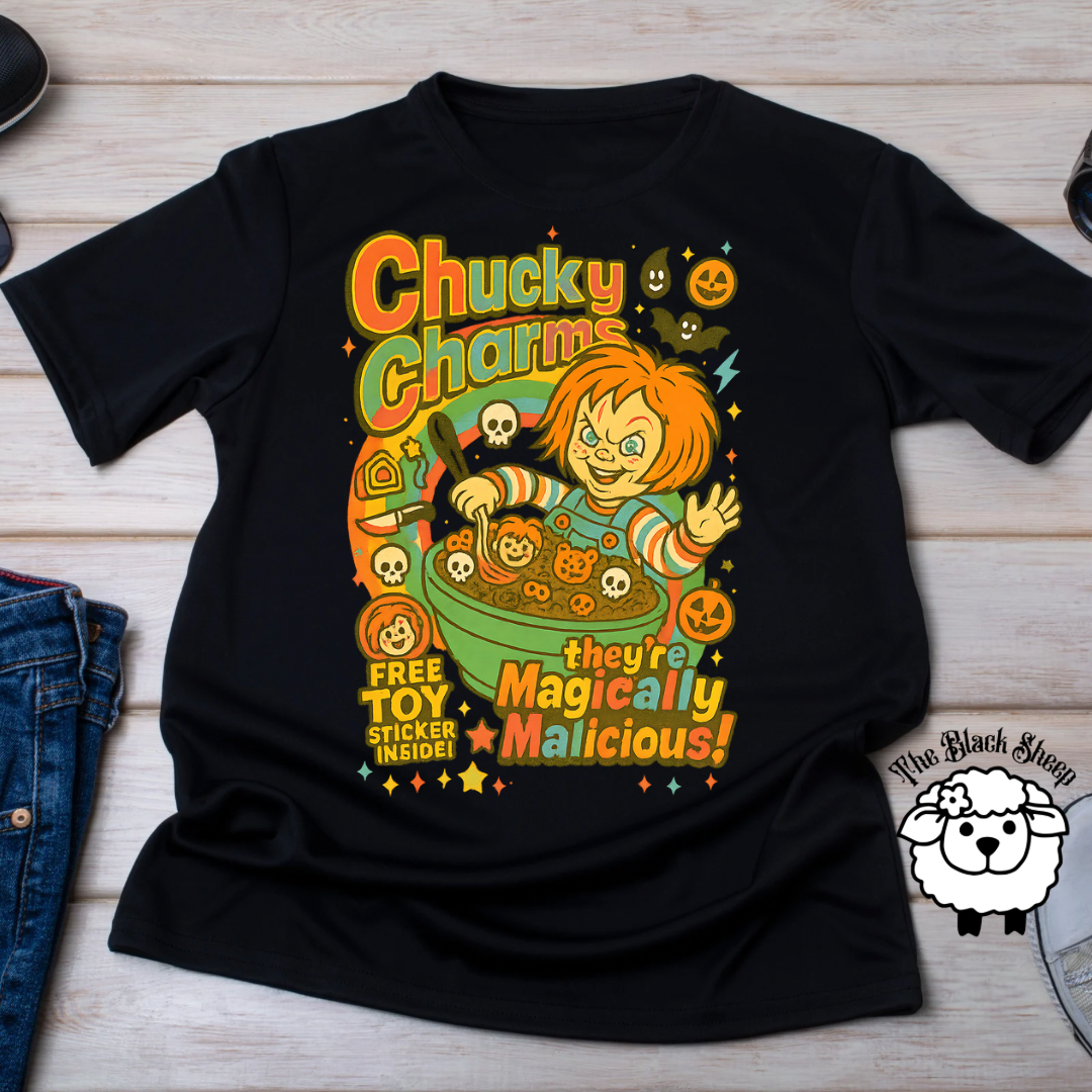 Cereal Horror Tees