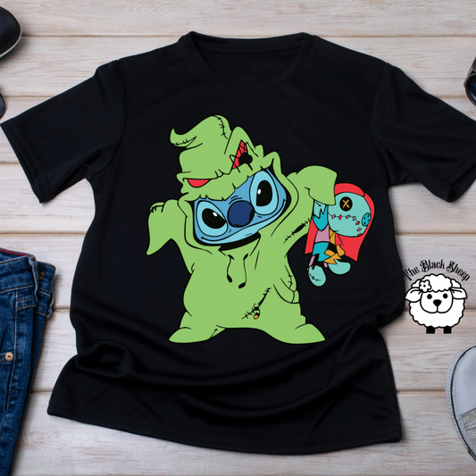 Stitch as Oogie Boogie Tee