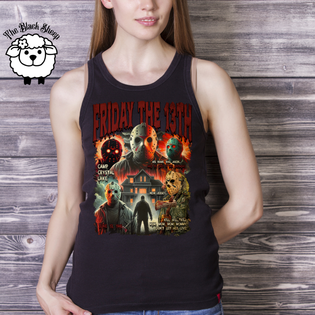 Friday the 13th Tee or Tank Top (2)