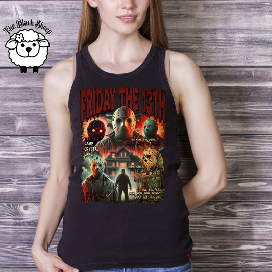 Friday the 13th Tee or Tank Top (2)