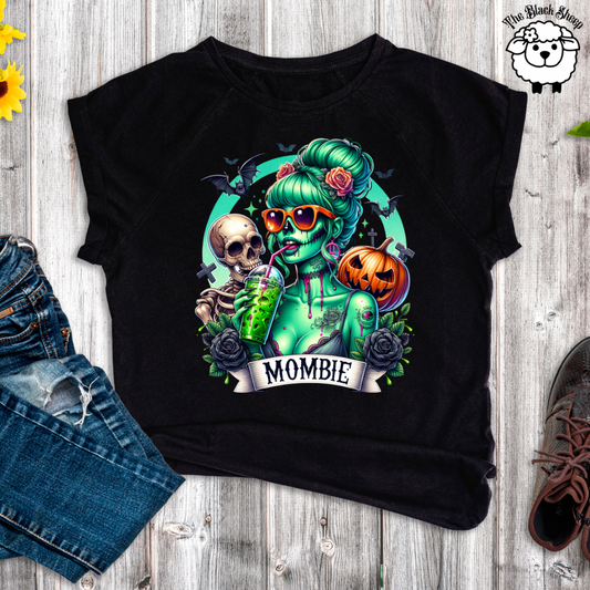 Mombie with Green Zombie girl