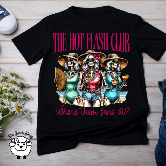 The Hot Flash Club Tee
