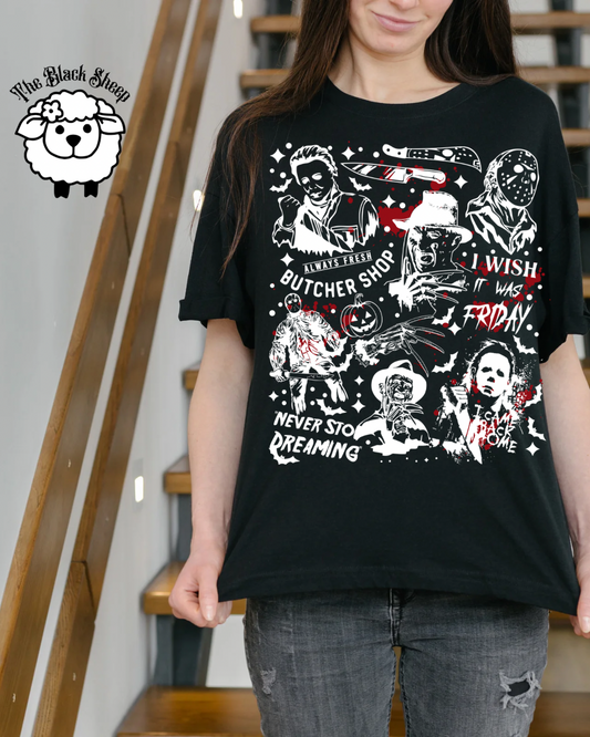 Horror Hottie Blood Bath Tee