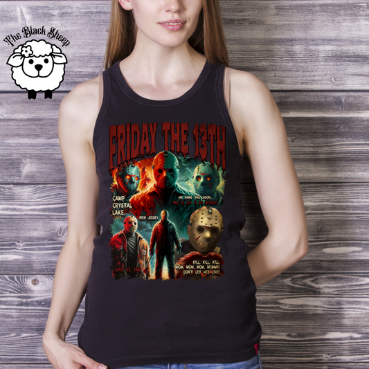 Friday the 13th Tee or Tank Top