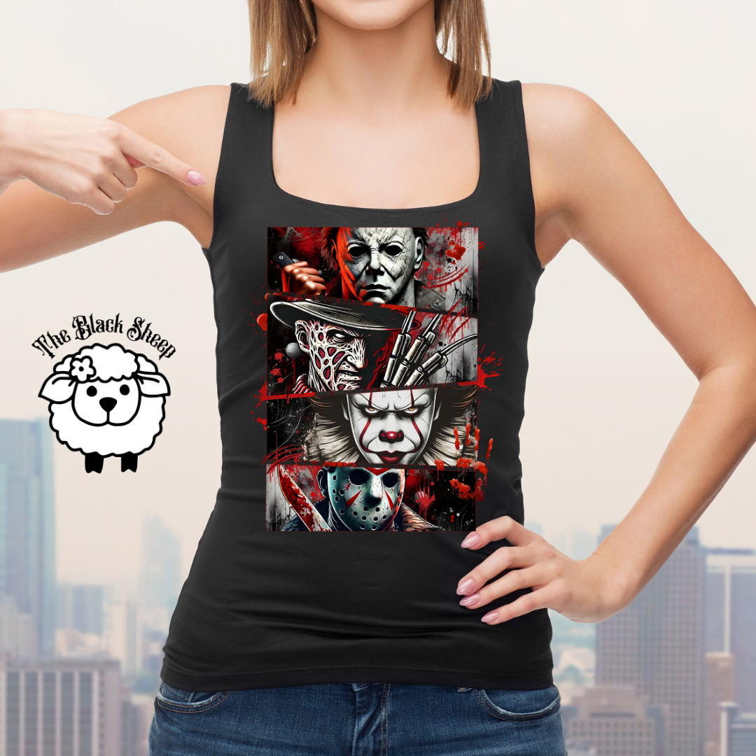 Horror Movie Tee or Tank Top