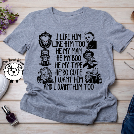 I like him Tee
