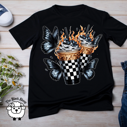 Butterfly Flames Tee
