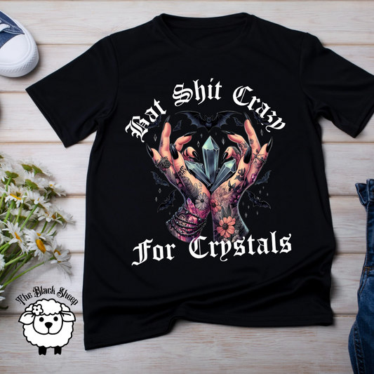 Crazy for Crystals Tee